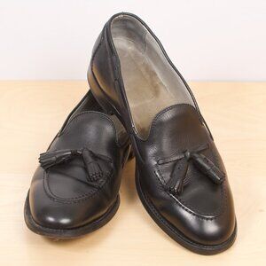 Alden 9.5 B/D Tassel Loafers Black Calfskin EUC Goodyear Welted